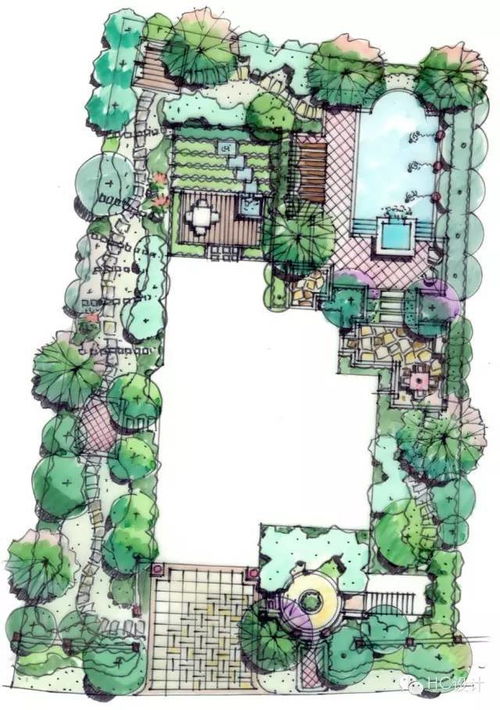 園林庭院景觀設計全攻略 附百張平面效果圖詳解